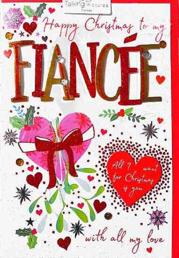 Picture of FIANCE CHRISTMAS CARD